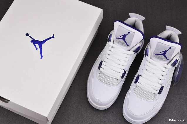 Reps BK ct8527-115 metallic retro air 4 purple jordan 1115